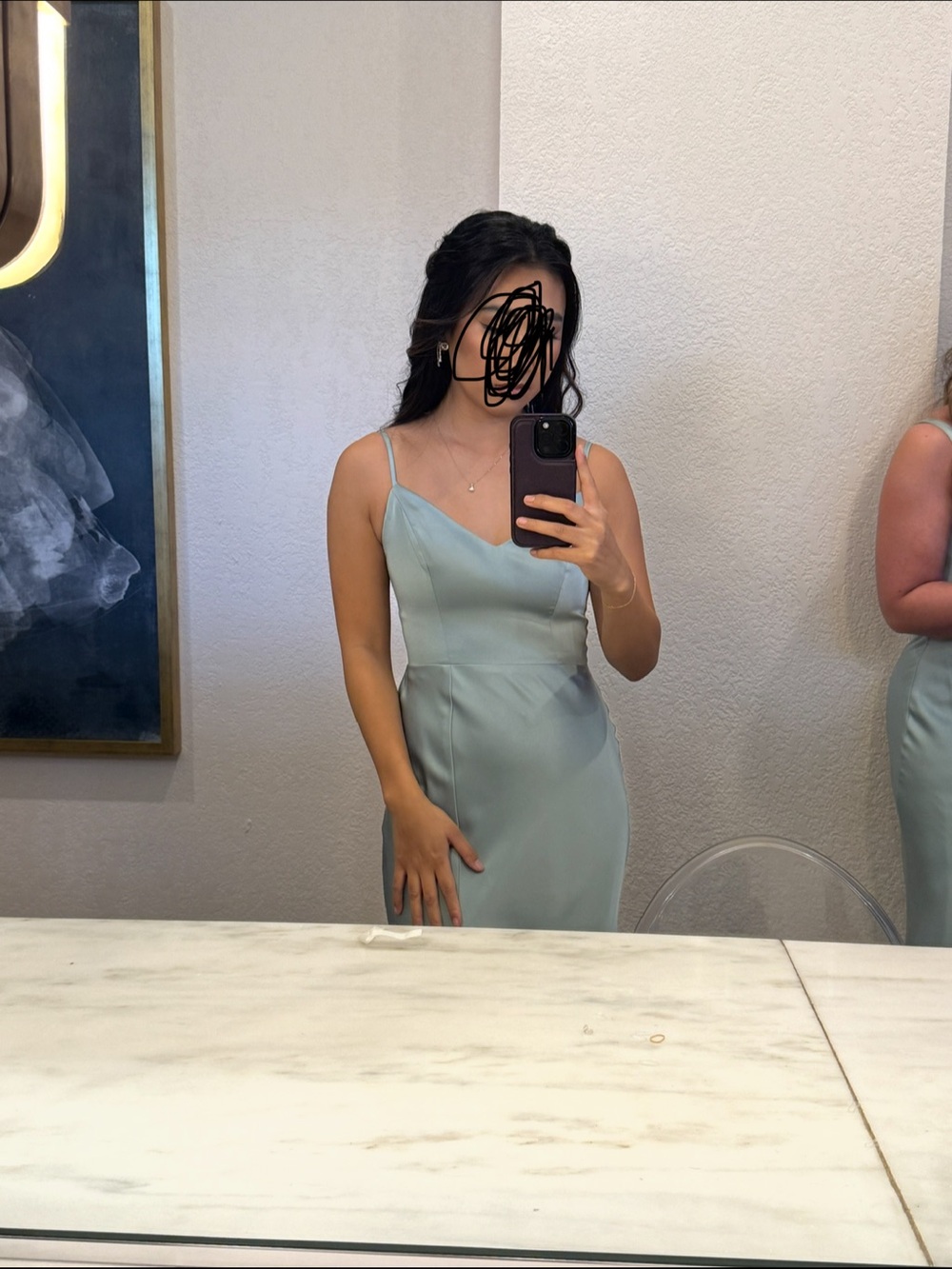 Birdy Grey Jay Matte Satin Dress in Sage
